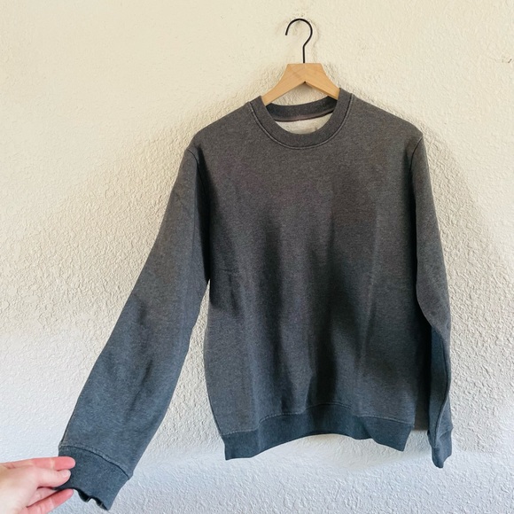 Everlane Organic Cotton TrackCrewneck Sweatshirt NWT - Picture 4 of 10